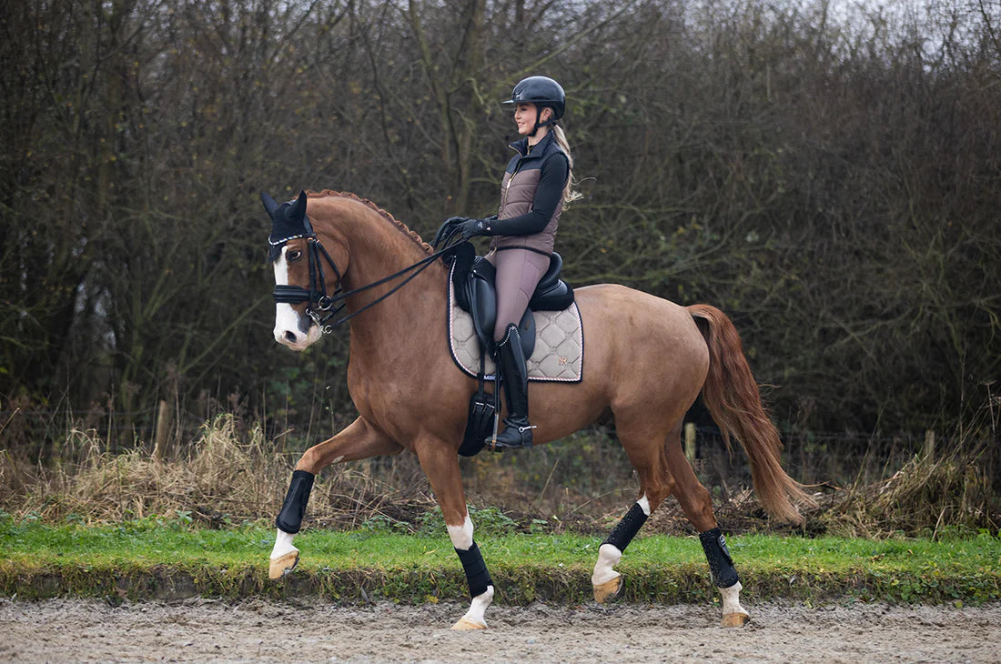 MRS Ros softshelk Silouette breeches Taupe