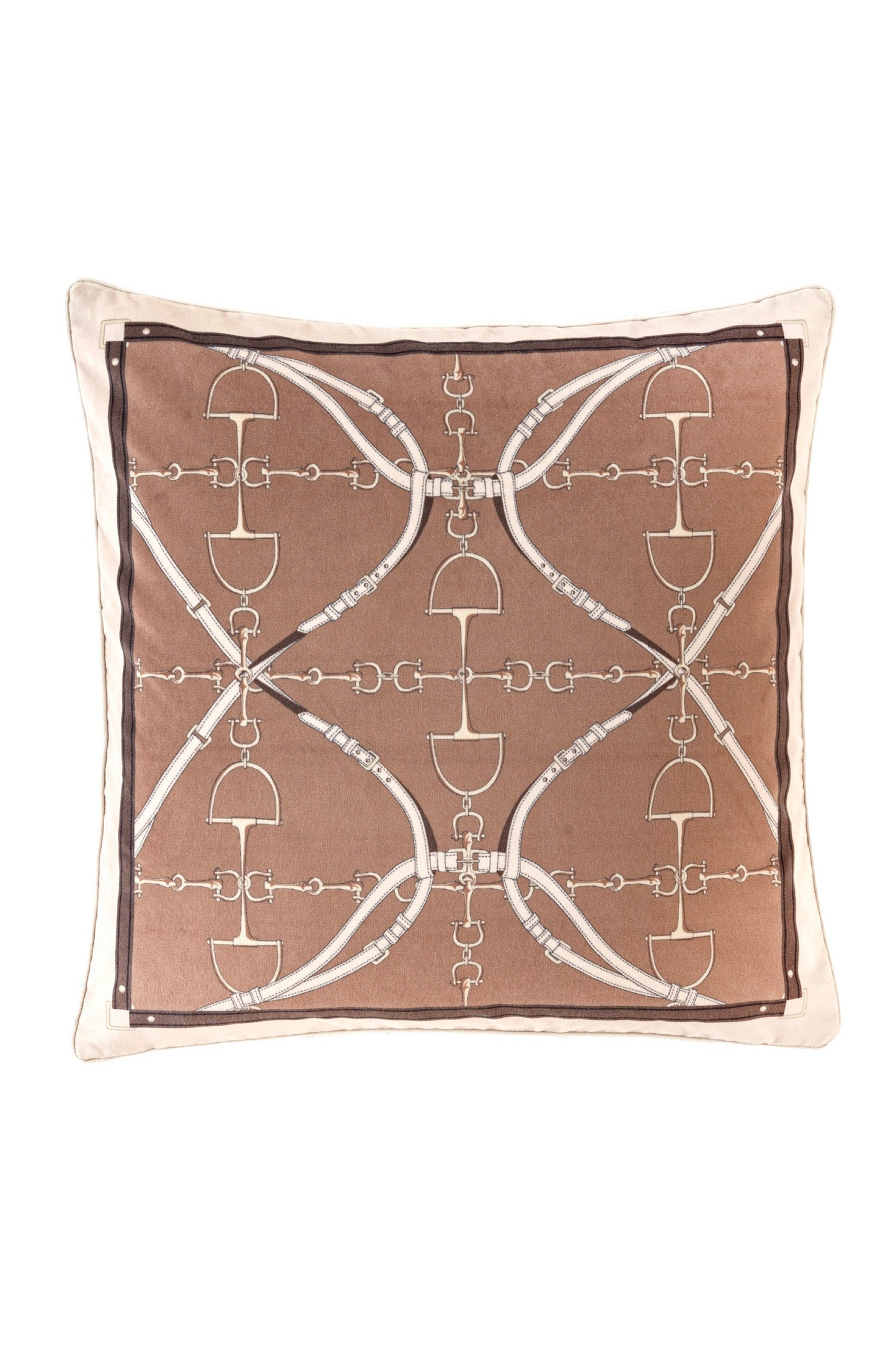 Coussin BITE Luxury satin beige Adamsbro