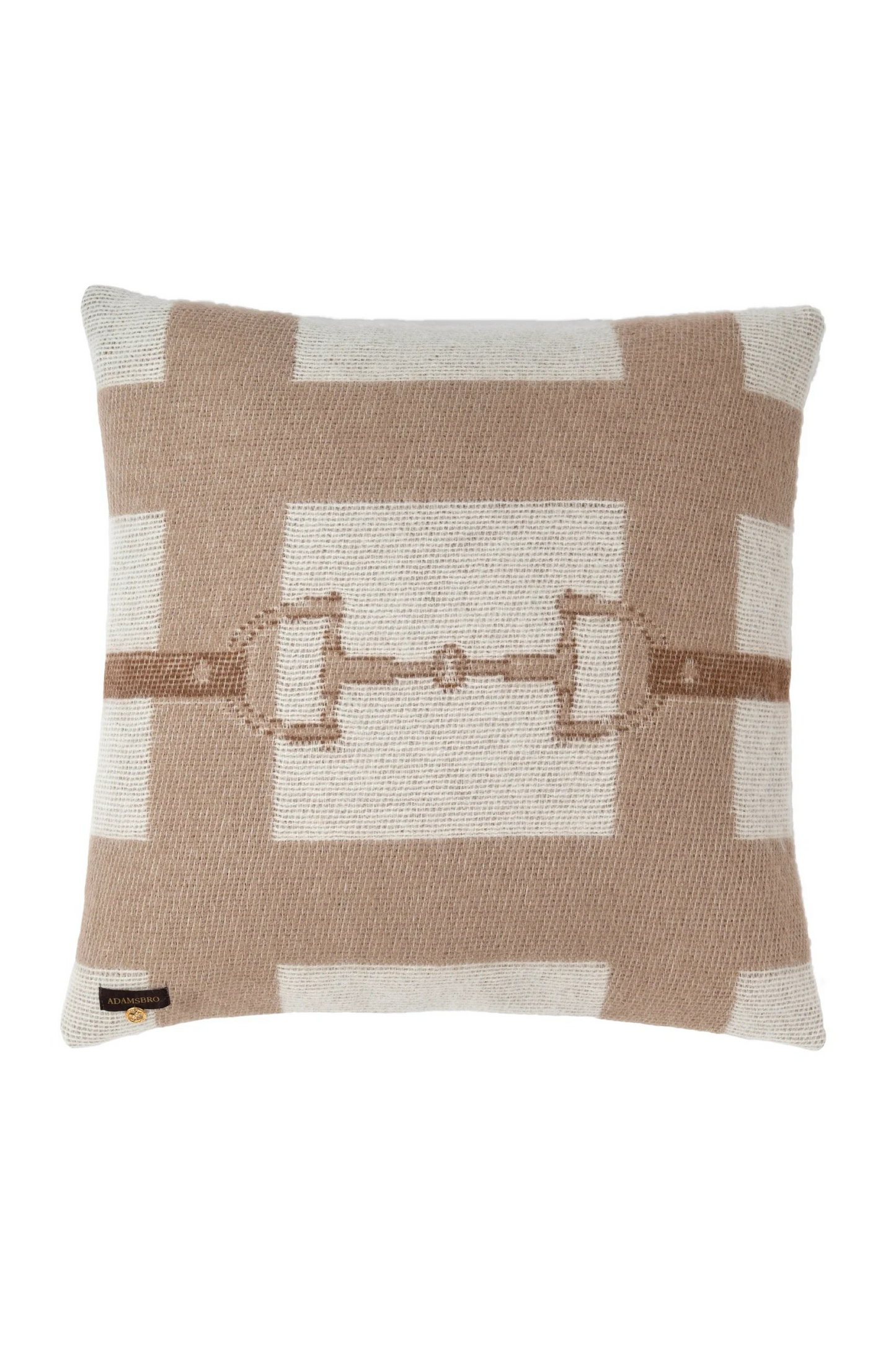 Adamsbro Beige Strap Cushion