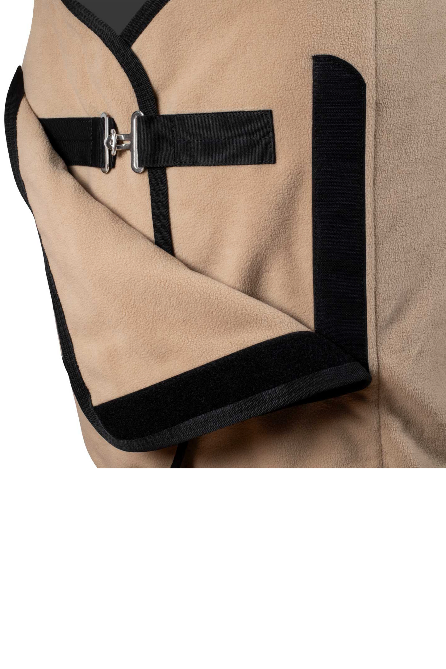 Couverture polaire équestre beige Equestro