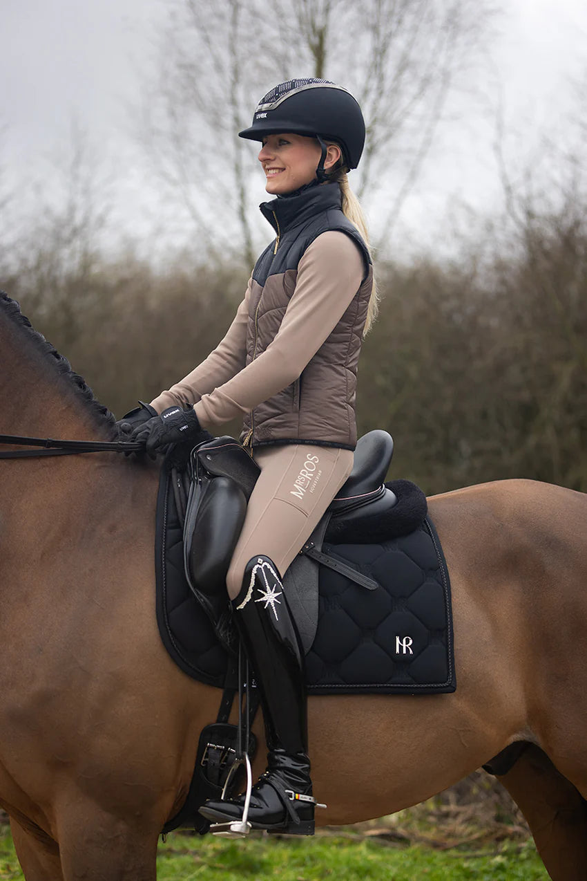 MRS Ros softshelk Silouette breeches Taupe