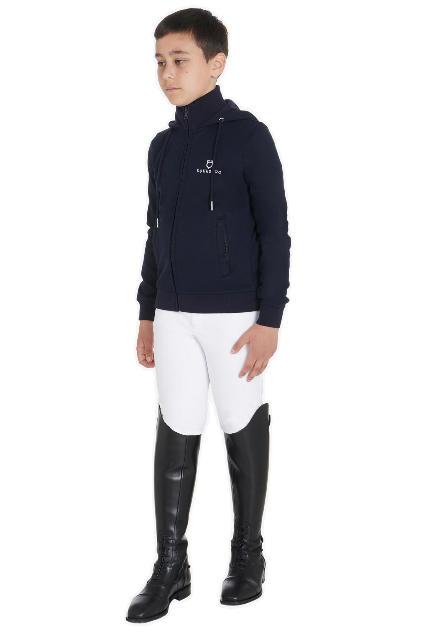 Gilet technique équitation marine garçon Equestro