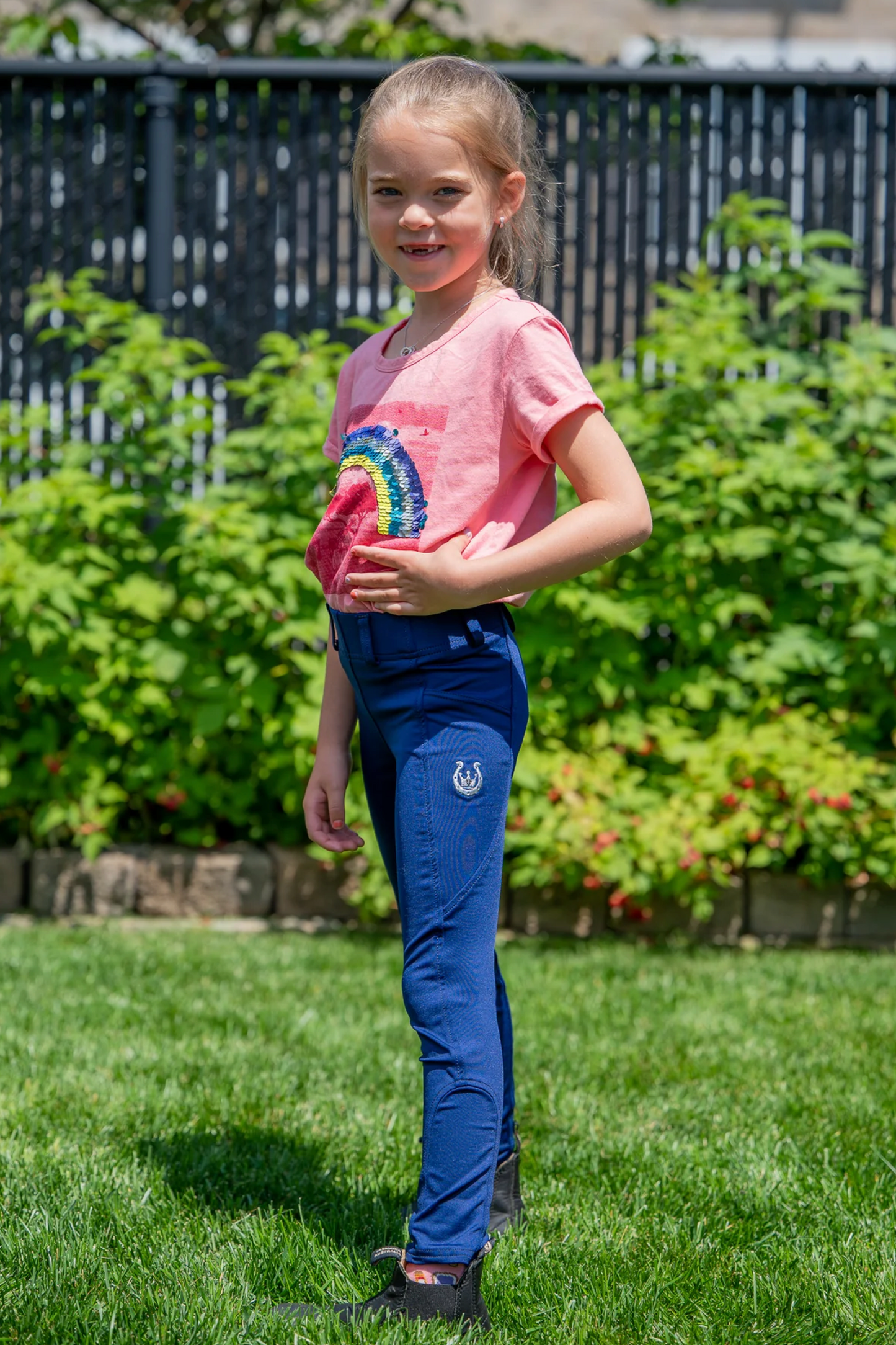 Leveza Indigo Navy Kinder-Leggings