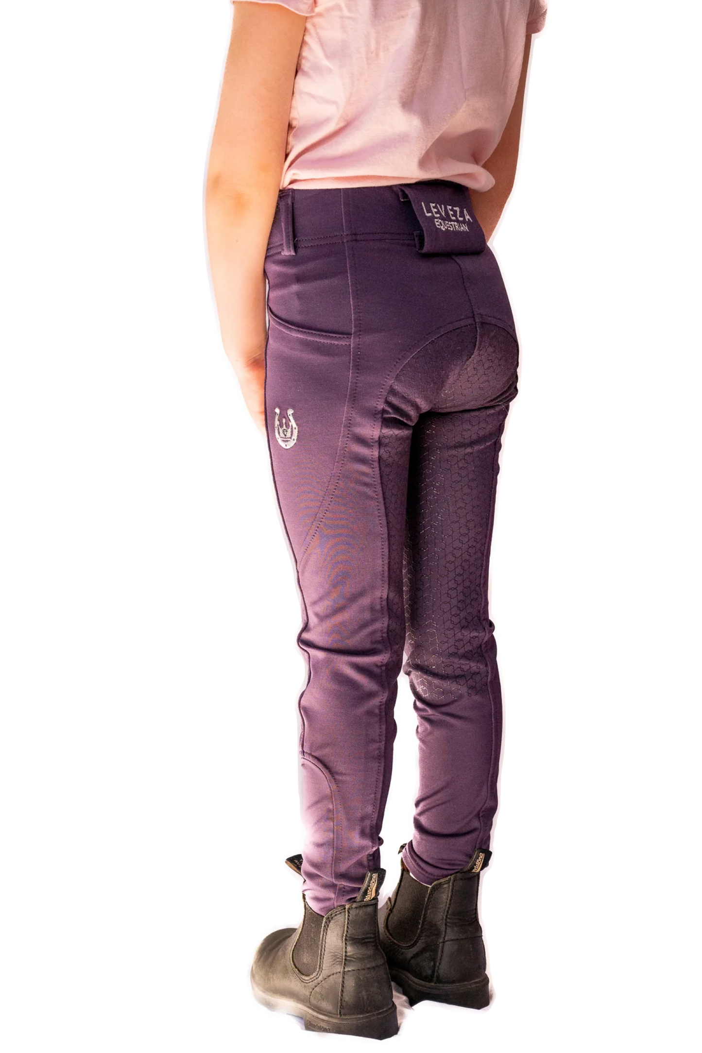 Legging enfant Leveza Plum mauve