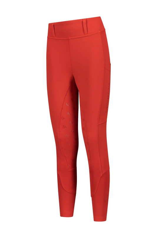 Legging rouge enfant Mrs Ros Cheeky