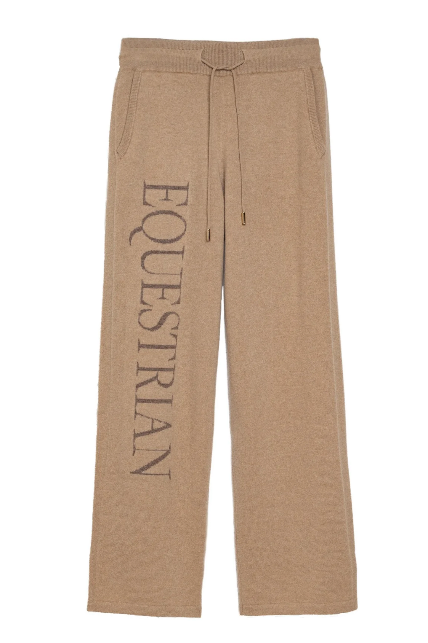 Pantalon cachemire beige femme Adamsbro