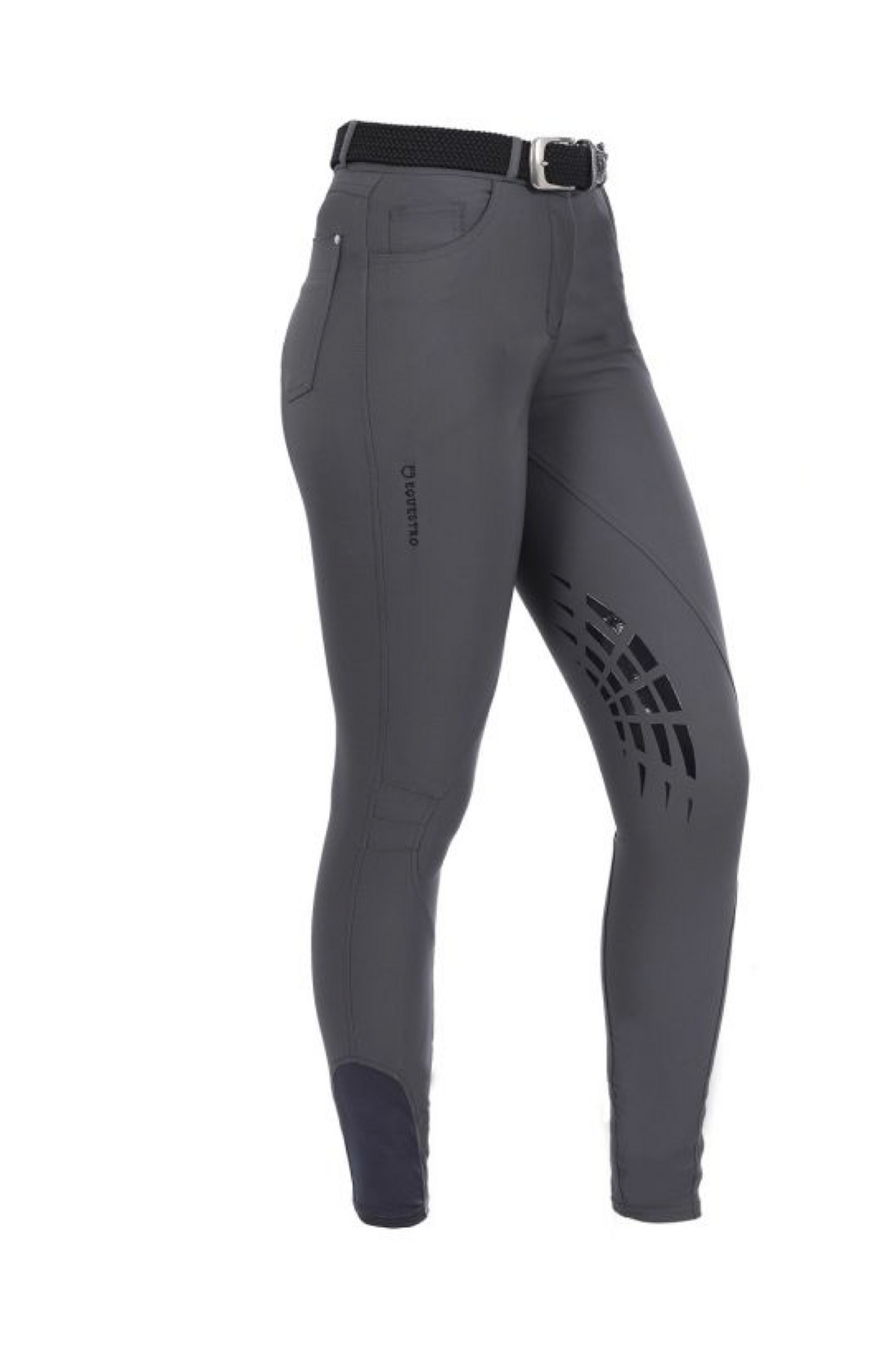 Pantalon équestre gris femme Equestro Clio