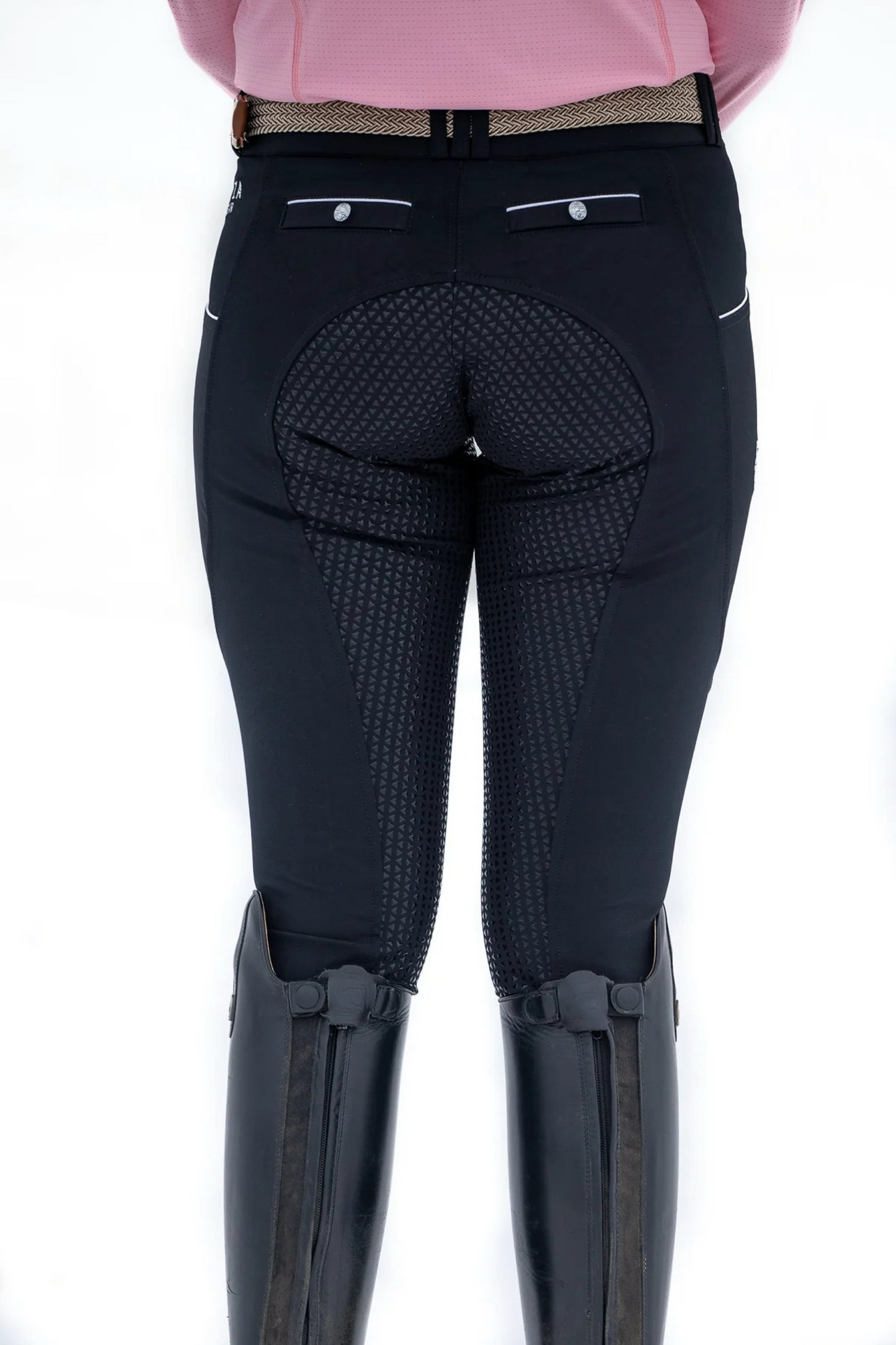 Pantalon équitation noir femme Leveza Kyoto