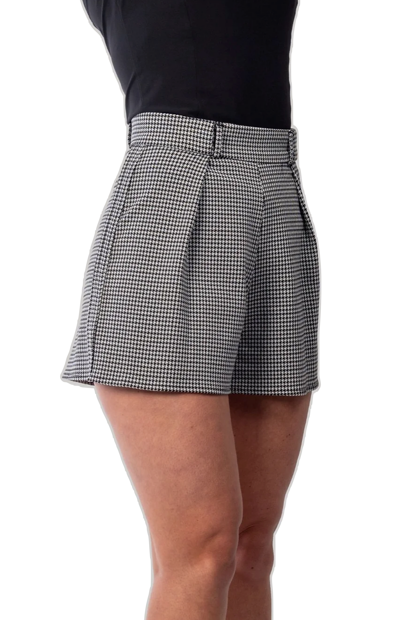 Short à carreaux femme Aviar Rebel