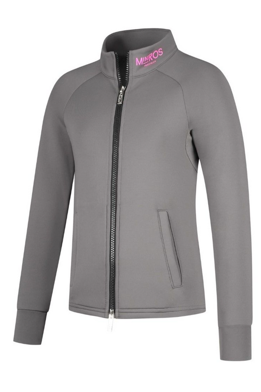 Veste d’Entraînement Softshell à Manches Longues MRS Ros Gamme Mini Ros - Zoë en Taupe