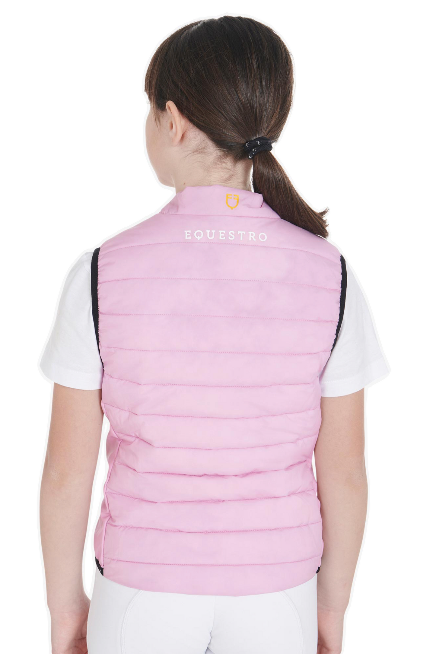 Veste technique équitation rose enfant Equestro